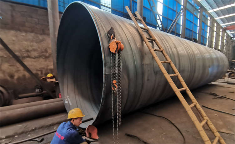 梧州800mm鎖扣螺旋鋼管，DN2600鋼護(hù)筒定制，800-14mm螺旋管，Q235B自來水給水鋼管廠家